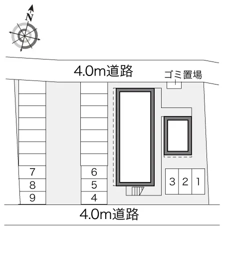 ★手数料０円★上尾市原市　月極駐車場（LP）